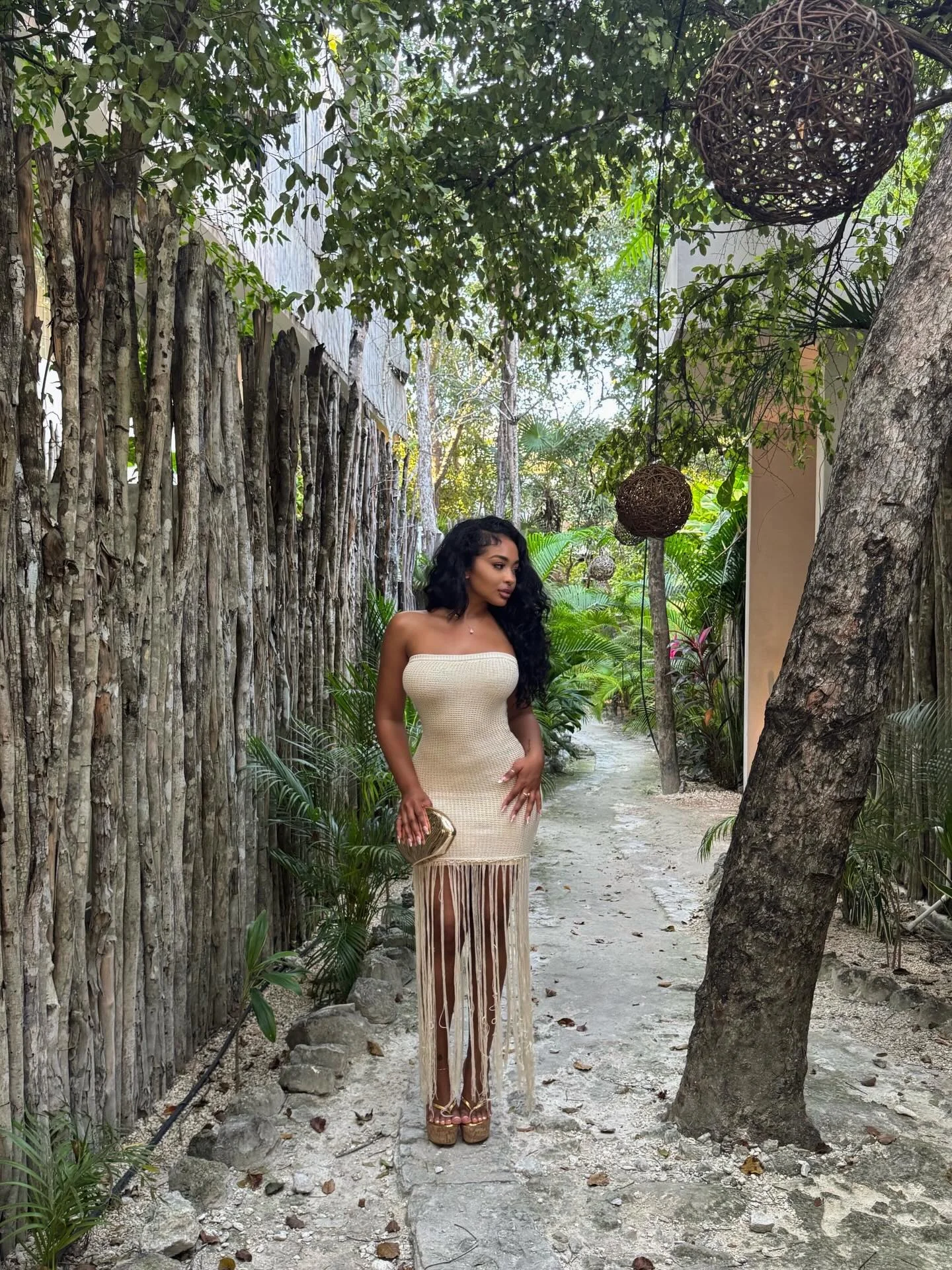 Photo by Alexandra on February 21, 2026. May be an image of one or more people, dress, sundress, gown and text.