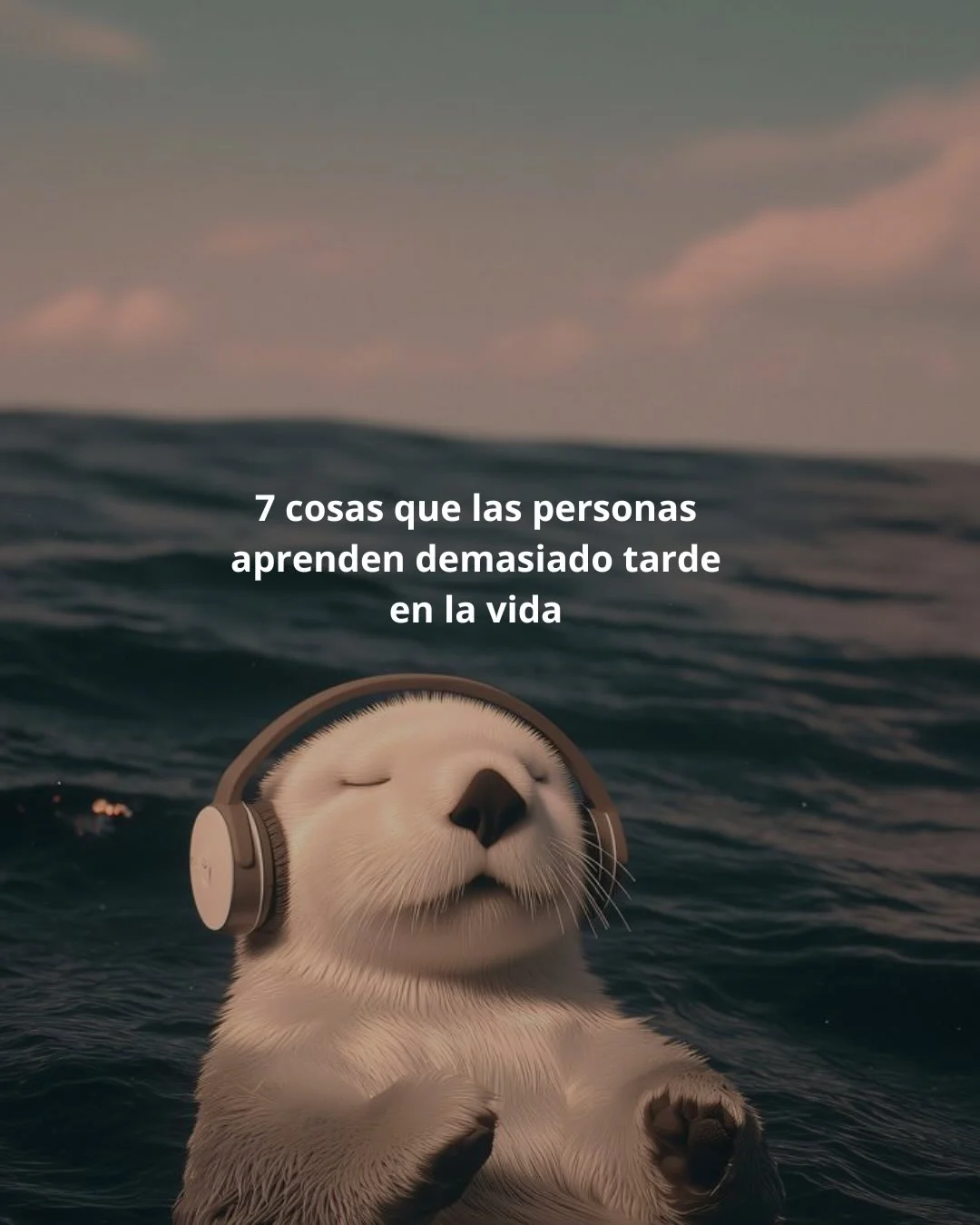 Photo by Amor Liviano on March 29, 2026. May be a meme of text that says '7 cosas que las personas aprenden demasiado tarde en la vida'.