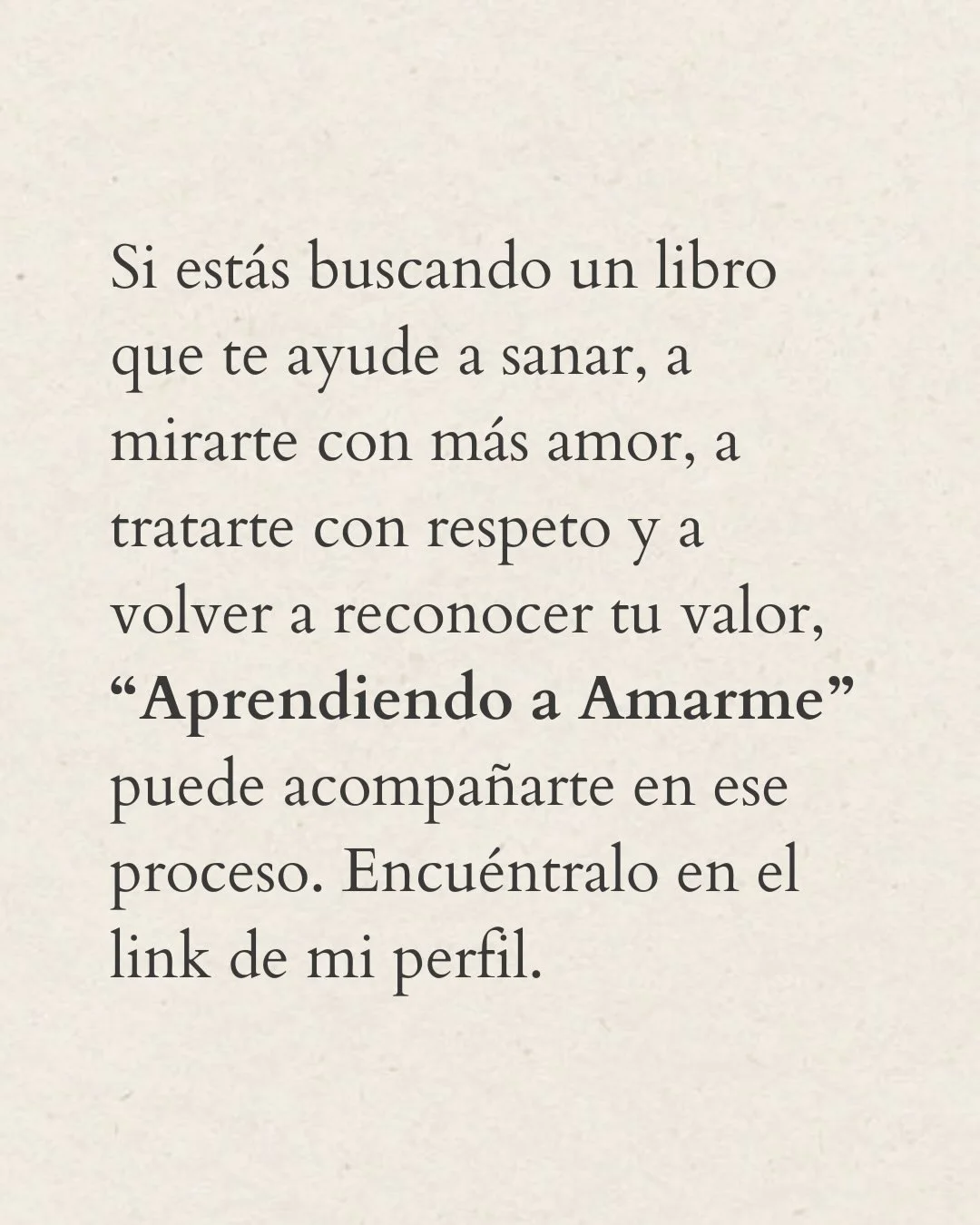 Photo by ILUSTRACIONES - DIBUJOS on March 22, 2026. May be a meme of book and text that says 'Si estás buscando un libro que te ayude a sanar, mirarte con más amor a a tratarte con respeto y a volver a reconocer tu valor, "Aprendiendo a Amarme" puede acompañarte en ese proceso. Encuéntralo en el link de mi perfil.'.